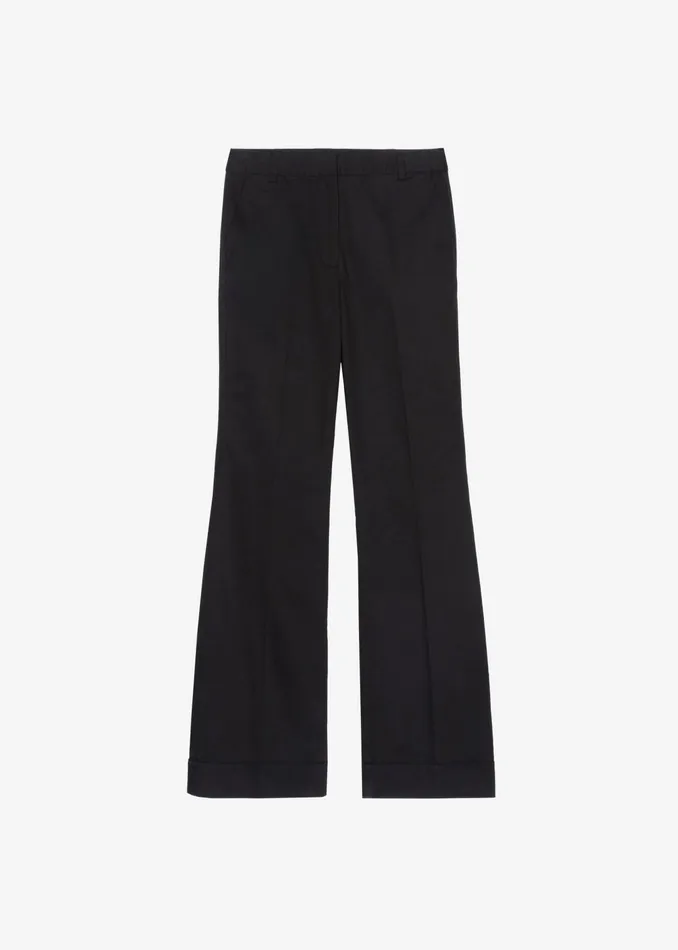 The Frankie Shop Bottoms Women 31 Phillip Lim Slim Kick Flare Trousers 8211 Ink