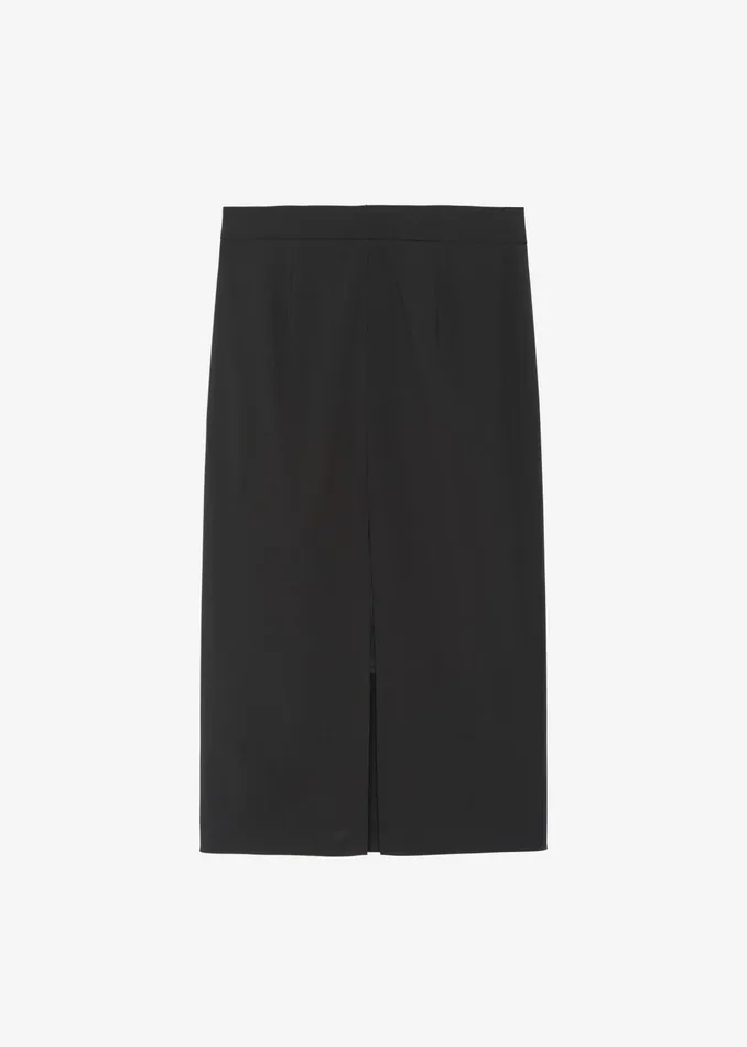 The Frankie Shop Bottoms Women Brooklyn Midi Skirt 8211 Charcoal
