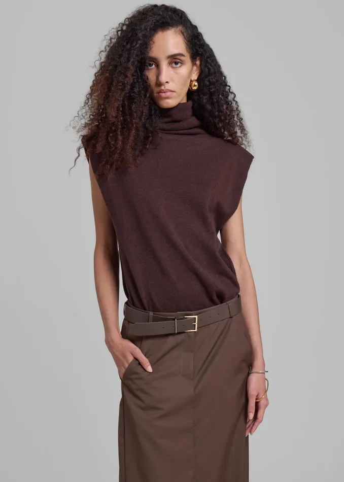 The Frankie Shop Bottoms Women Eloise Maxi Skirt 8211 Brown
