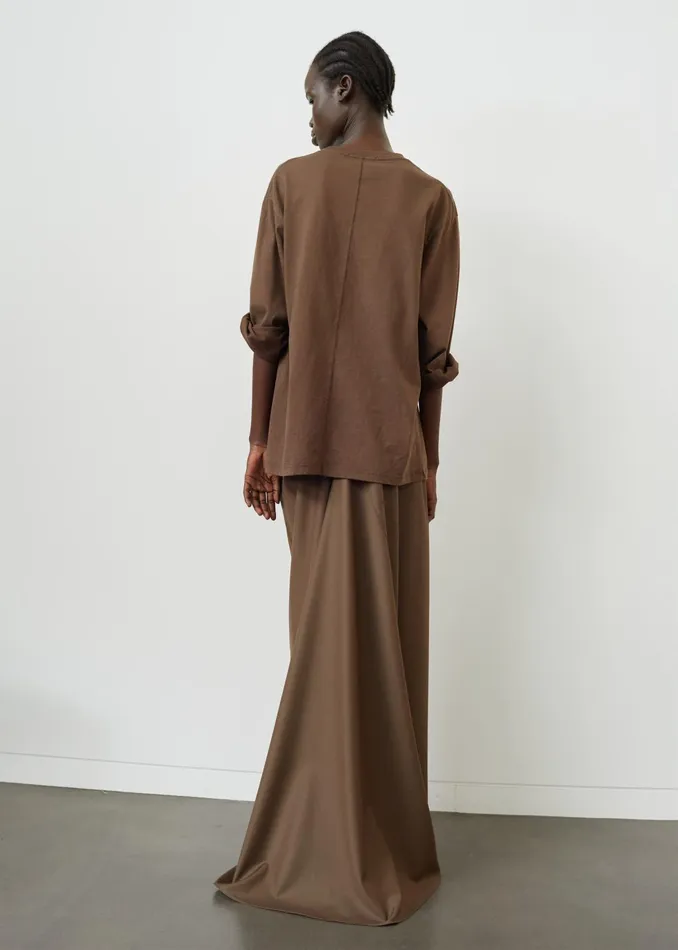 The Frankie Shop Bottoms Women Eloise Maxi Skirt 8211 Brown
