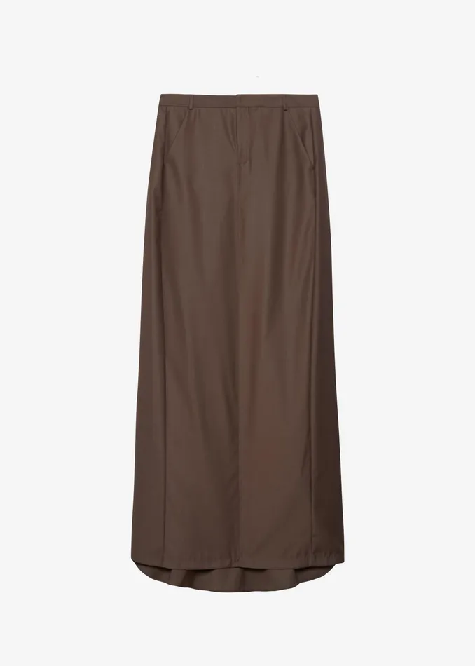 The Frankie Shop Bottoms Women Eloise Maxi Skirt 8211 Brown