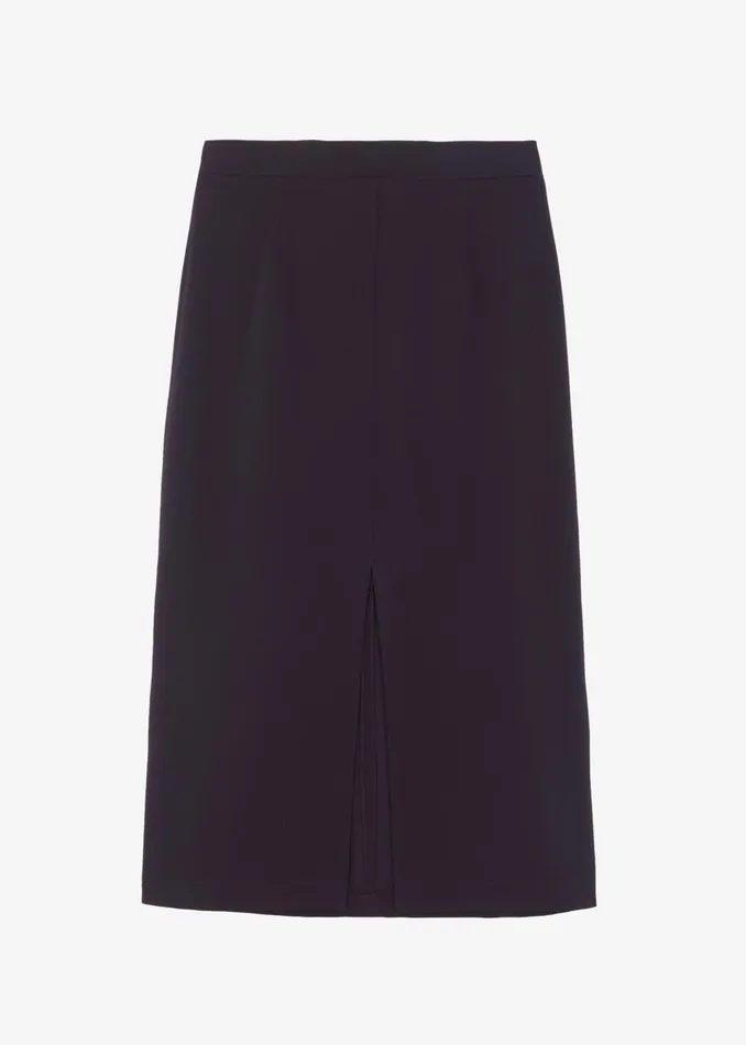 The Frankie Shop Bottoms Women Judy Midi Skirt 8211 Dark Plum