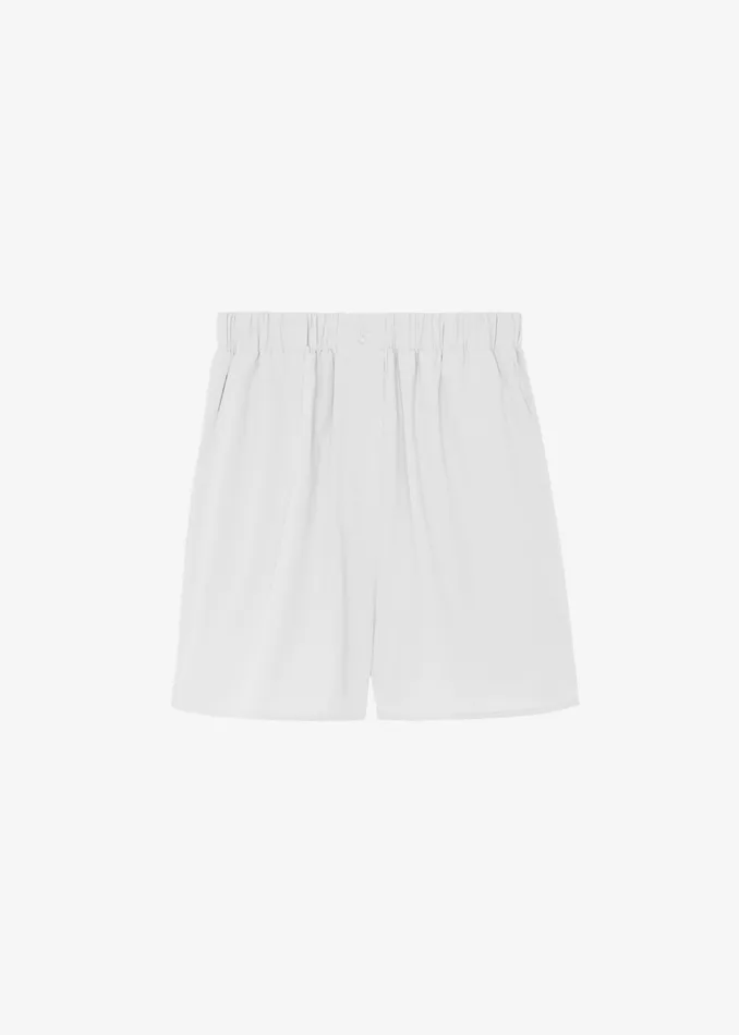 The Frankie Shop Bottoms Women Lui Organic Cotton Boxer Short 8211 White