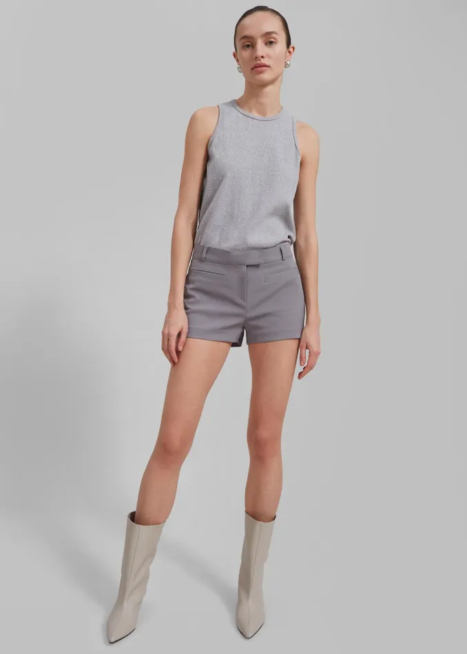 The Frankie Shop Bottoms Women Pia Hot Pants 8211 Grey