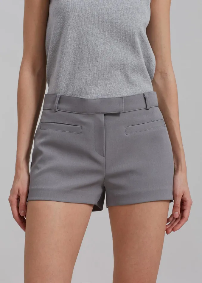 The Frankie Shop Bottoms Women Pia Hot Pants 8211 Grey