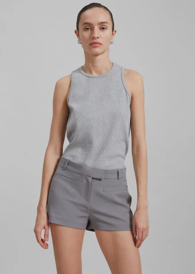 The Frankie Shop Bottoms Women Pia Hot Pants 8211 Grey