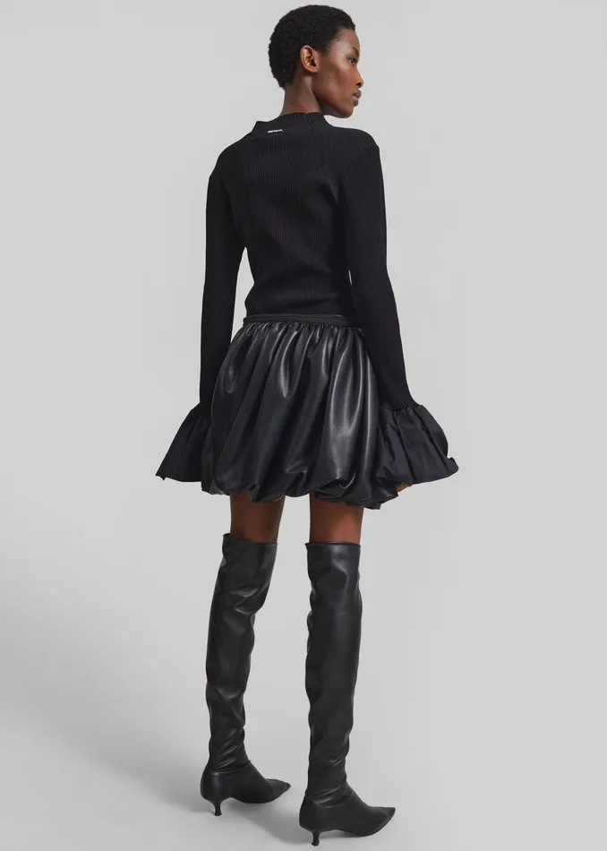 The Frankie Shop Bottoms Women Rotate Balloon Skirt 8211 Black