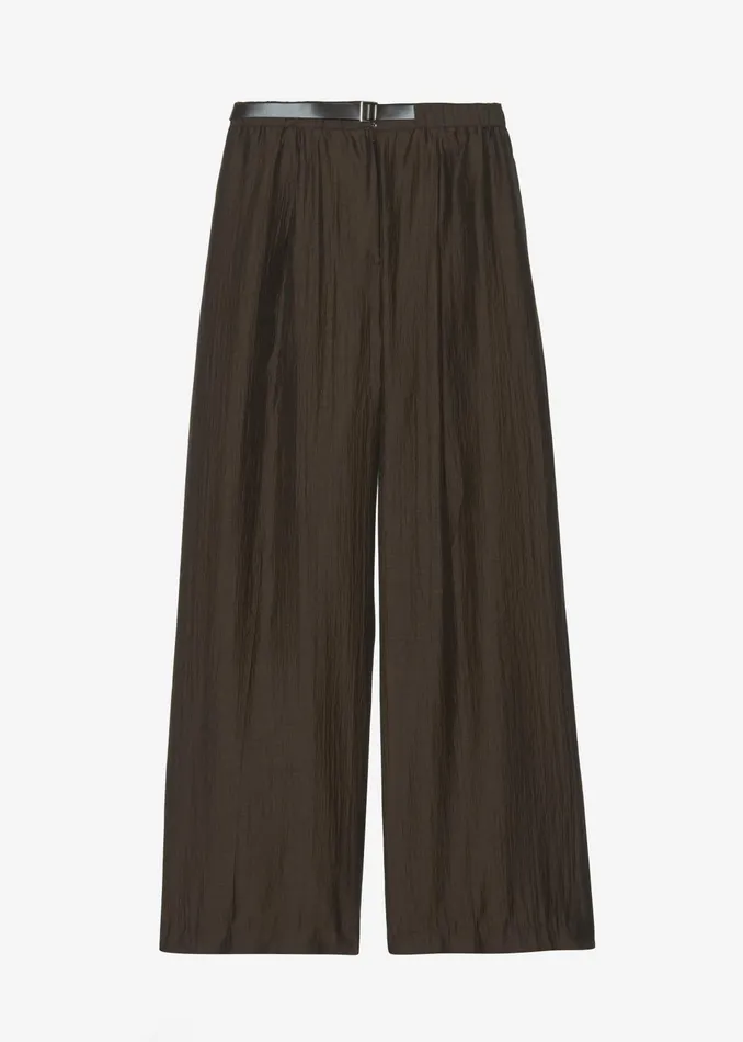The Frankie Shop Bottoms Women Selene Trousers 8211 Chocolate