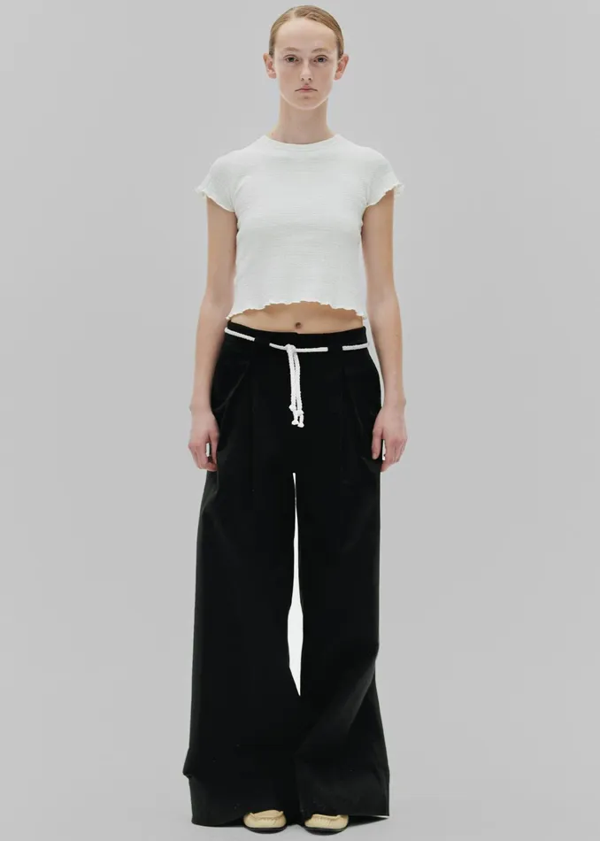 The Frankie Shop Bottoms Women The Garment Cassano Wide Pants 8211 Black