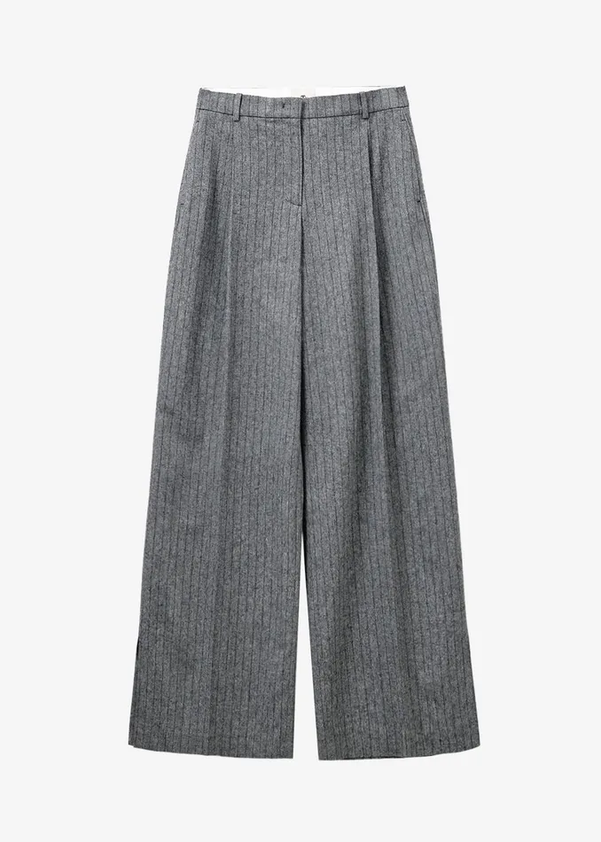 The Frankie Shop Bottoms Women The Garment Tilda Pants 8211 GreyBlack Stripe