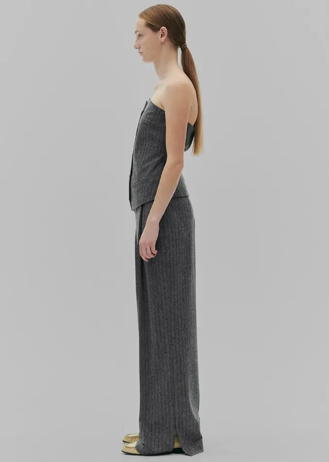 The Frankie Shop Bottoms Women The Garment Tilda Pants 8211 GreyBlack Stripe