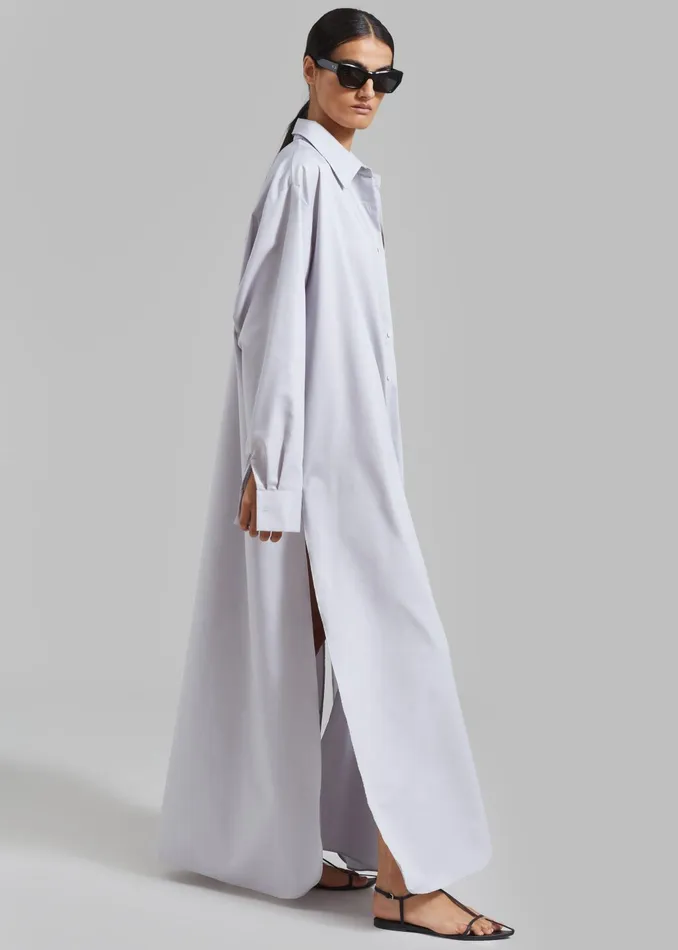 The Frankie Shop Dresses Women Avery Shirt Dress 8211 Grey