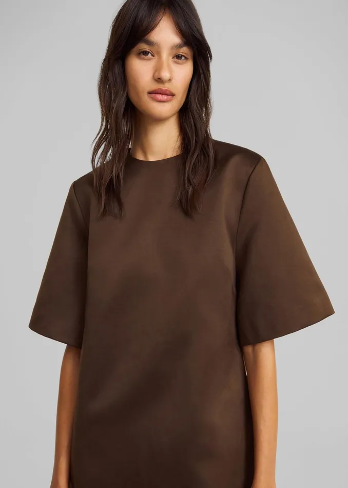 The Frankie Shop Dresses Women By Malene Birger Harperz Dress 8211 Dark Mahogany