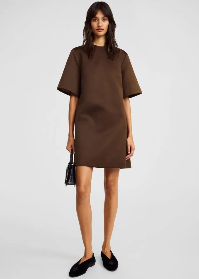 The Frankie Shop Dresses Women By Malene Birger Harperz Dress 8211 Dark Mahogany