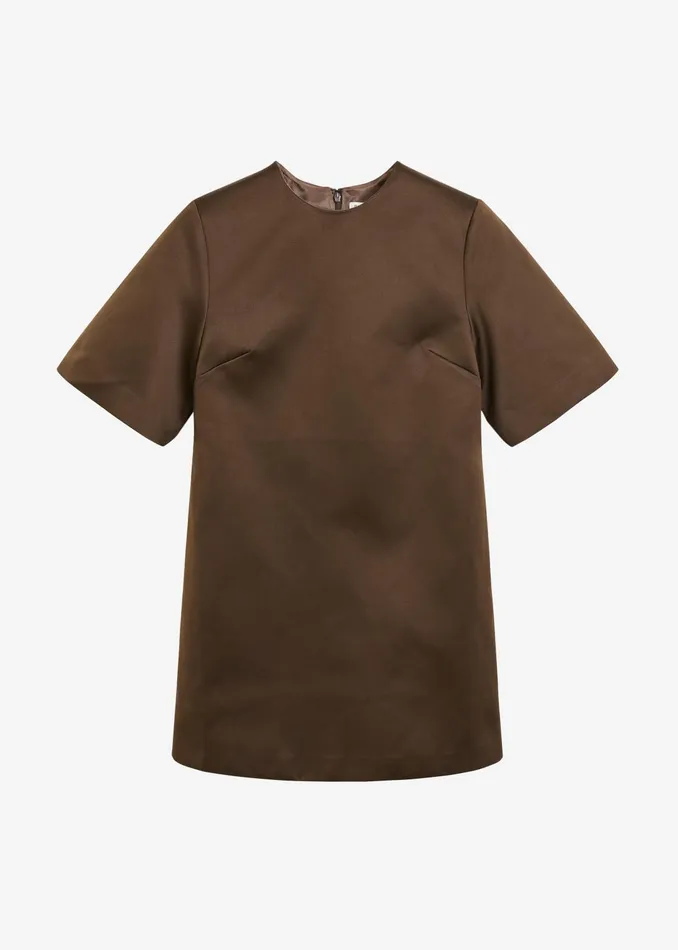 The Frankie Shop Dresses Women By Malene Birger Harperz Dress 8211 Dark Mahogany
