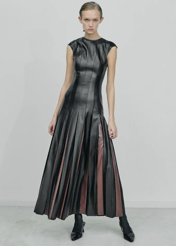The Frankie Shop Dresses Women Gudu Dress 02 8211 BlackBrown