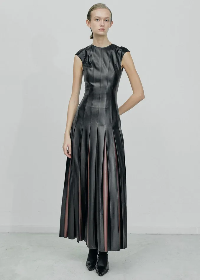 The Frankie Shop Dresses Women Gudu Dress 02 8211 BlackBrown