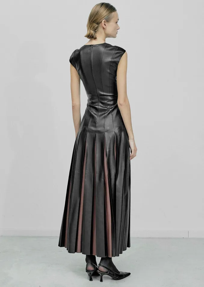 The Frankie Shop Dresses Women Gudu Dress 02 8211 BlackBrown