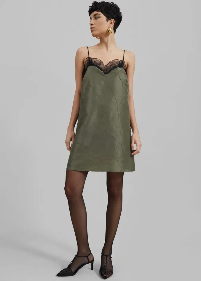 The Frankie Shop Dresses Women Julia Slip Dress 8211 Khaki