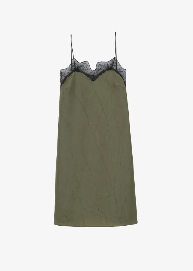 The Frankie Shop Dresses Women Julia Slip Dress 8211 Khaki