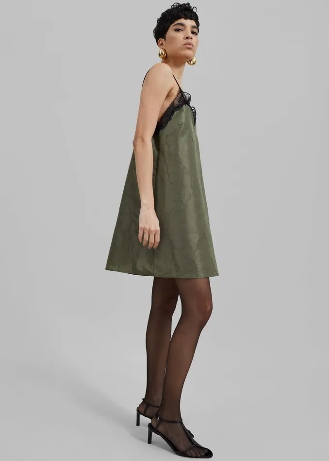 The Frankie Shop Dresses Women Julia Slip Dress 8211 Khaki