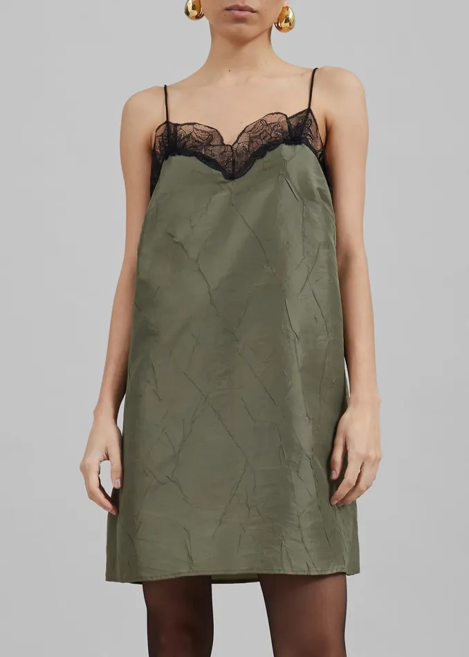 The Frankie Shop Dresses Women Julia Slip Dress 8211 Khaki