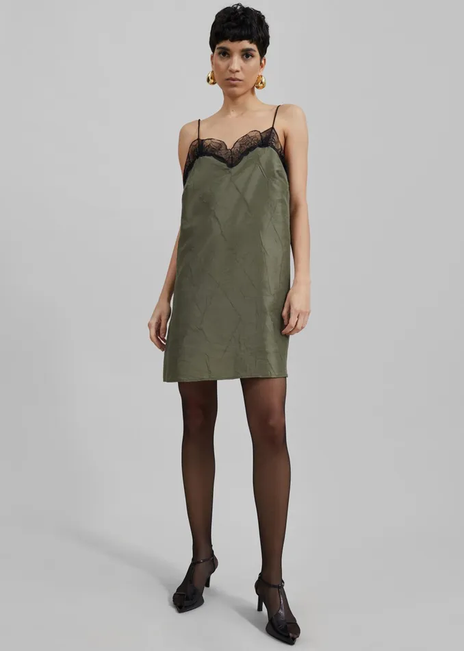 The Frankie Shop Dresses Women Julia Slip Dress 8211 Khaki