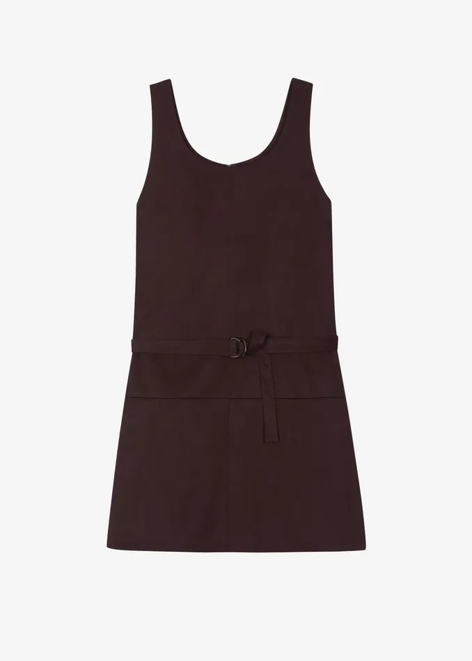 The Frankie Shop Dresses Women Kildare Faux Suede Dress 8211 Plum