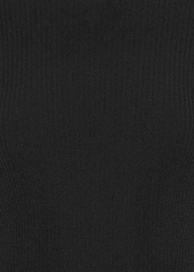 The Frankie Shop Dresses Women Rotate Knit Mini Cutout Dress 8211 Black