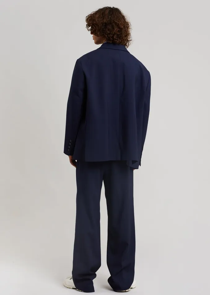 The Frankie Shop Outerwear Men Beo Blazer 8211 Blue