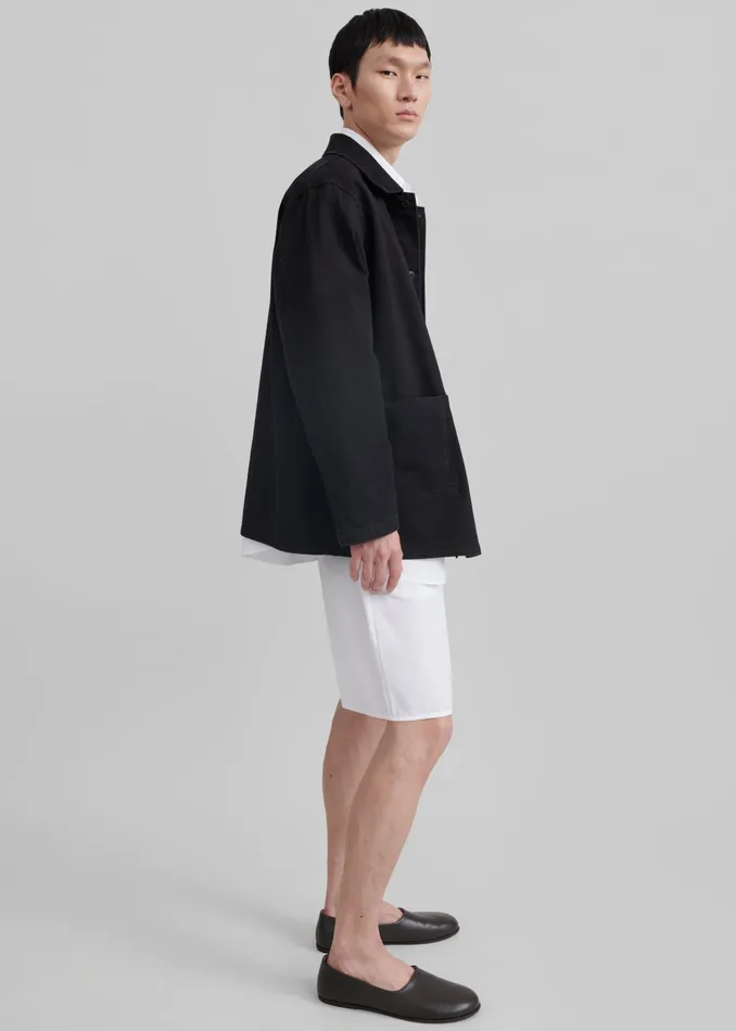 The Frankie Shop Outerwear Men Julien Utility Jacket 8211 Black