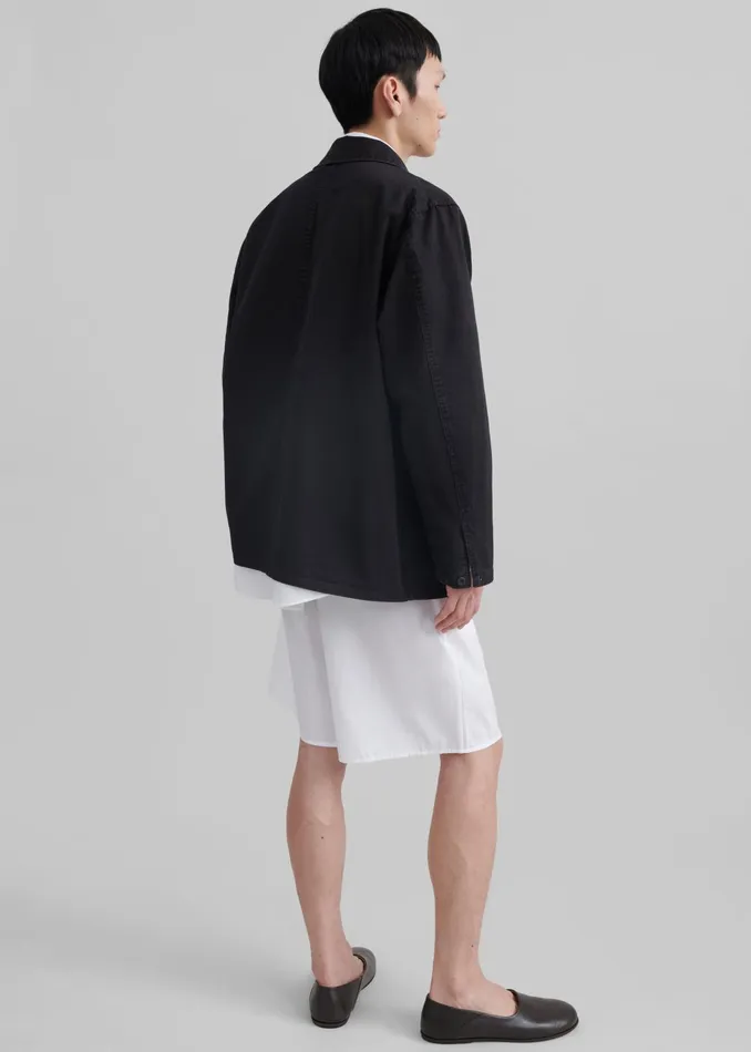 The Frankie Shop Outerwear Men Julien Utility Jacket 8211 Black