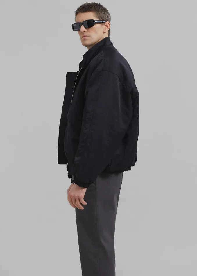 The Frankie Shop Outerwear Men Seth Oversized Jacket 8211 Black
