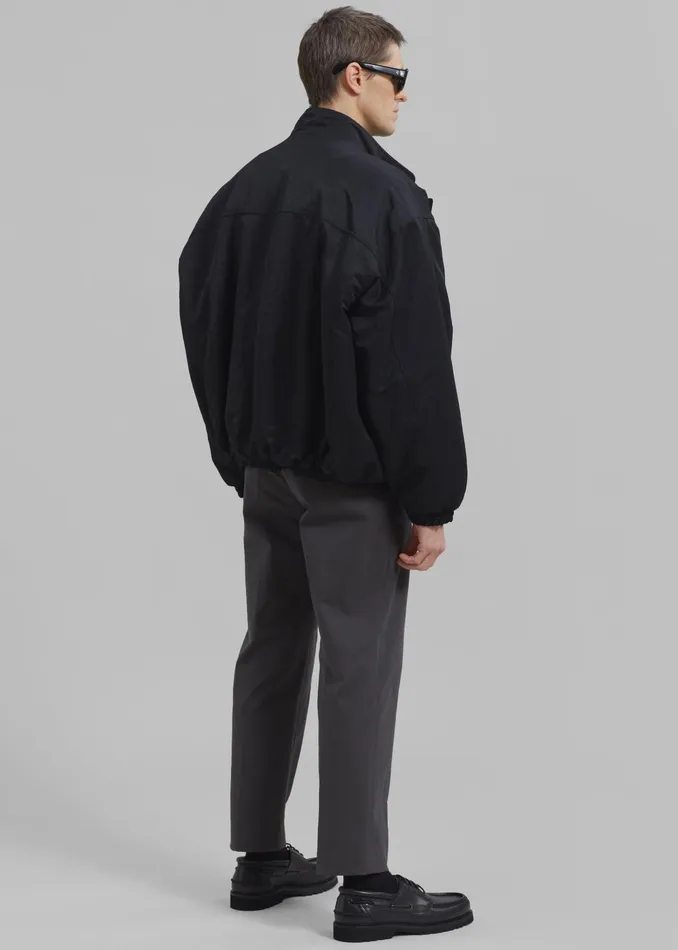 The Frankie Shop Outerwear Men Seth Oversized Jacket 8211 Black