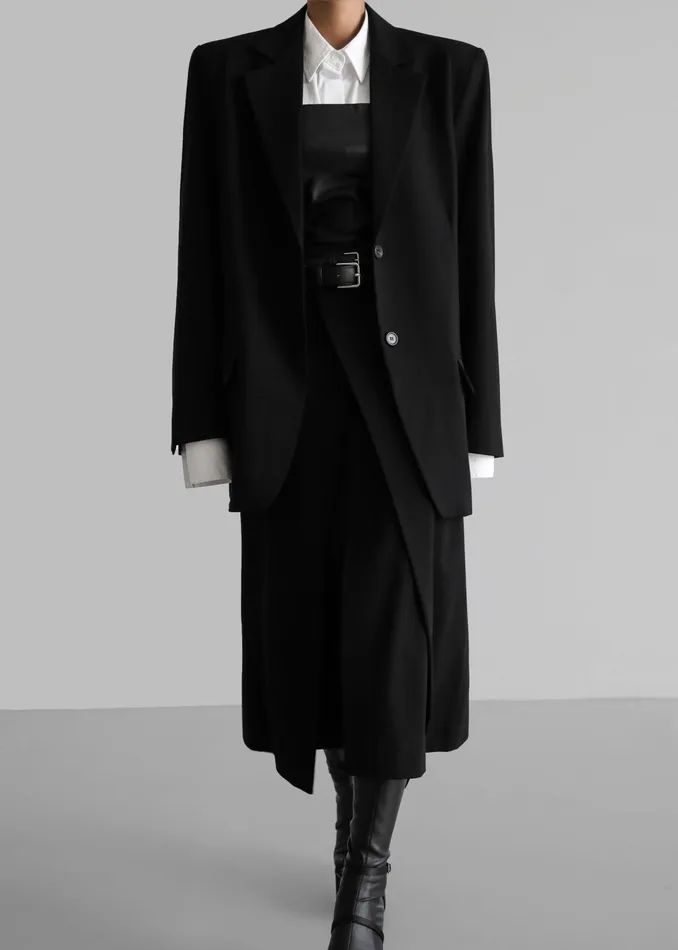 The Frankie Shop Outerwear Women Andy Blazer 8211 Black