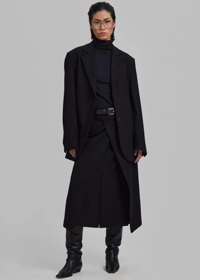 The Frankie Shop Outerwear Women Andy Blazer 8211 Black