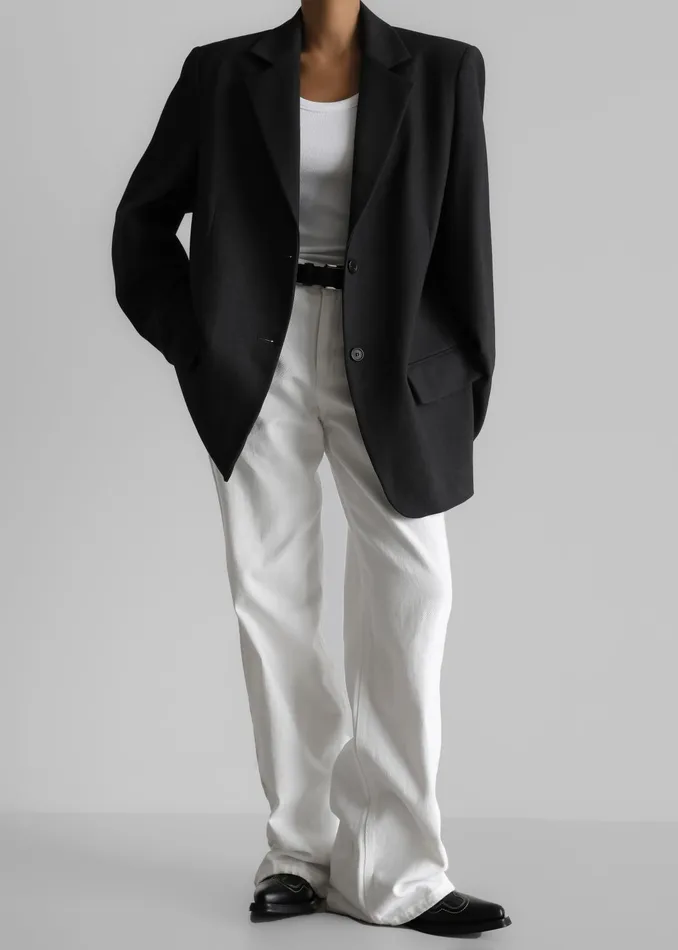 The Frankie Shop Outerwear Women Andy Blazer 8211 Black