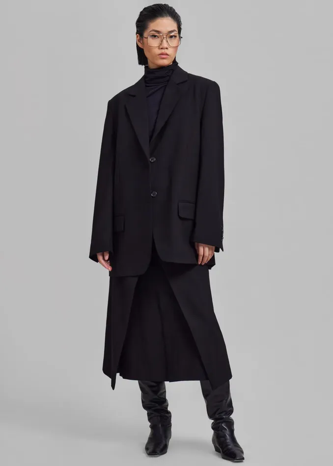 The Frankie Shop Outerwear Women Andy Blazer 8211 Black