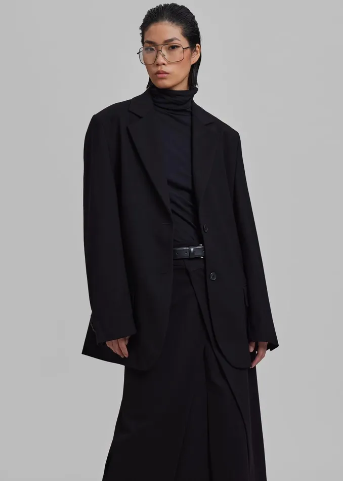 The Frankie Shop Outerwear Women Andy Blazer 8211 Black