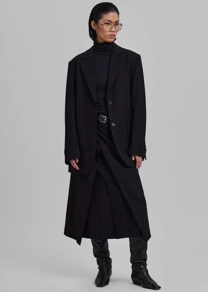 The Frankie Shop Outerwear Women Andy Blazer 8211 Black
