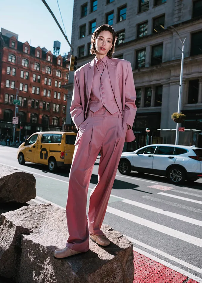 The Frankie Shop Outerwear Women Gelso Waistcoat 8211 Rose