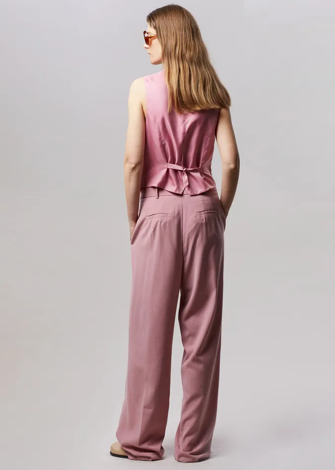 The Frankie Shop Outerwear Women Gelso Waistcoat 8211 Rose