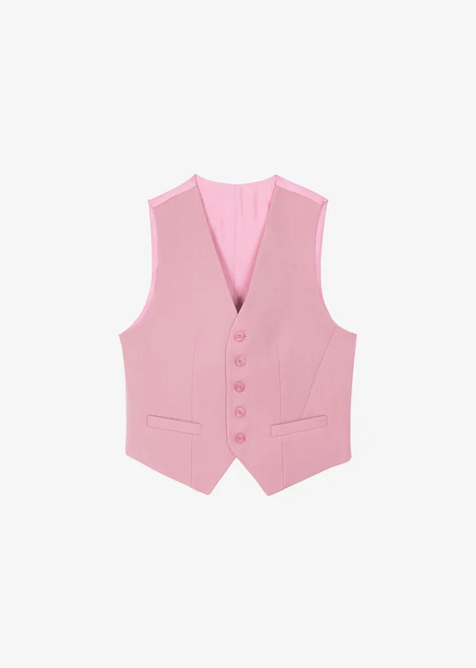 The Frankie Shop Outerwear Women Gelso Waistcoat 8211 Rose