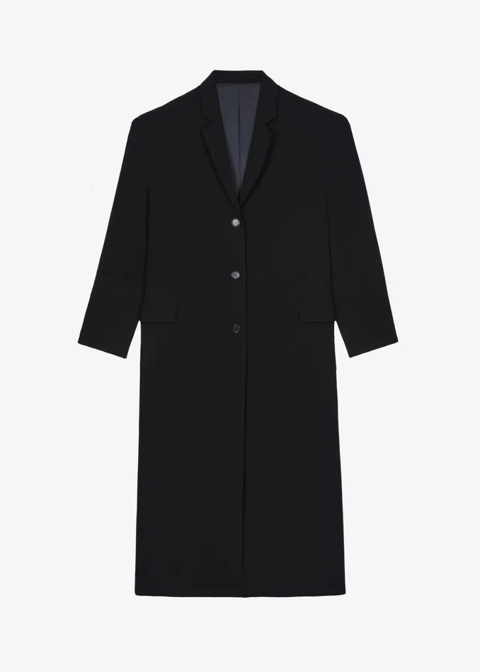 The Frankie Shop Outerwear Women Hampton Long Coat 8211 Black