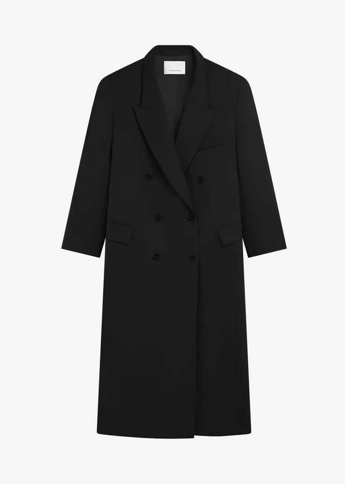 The Frankie Shop Outerwear Women Jane Long Coat 8211 Black