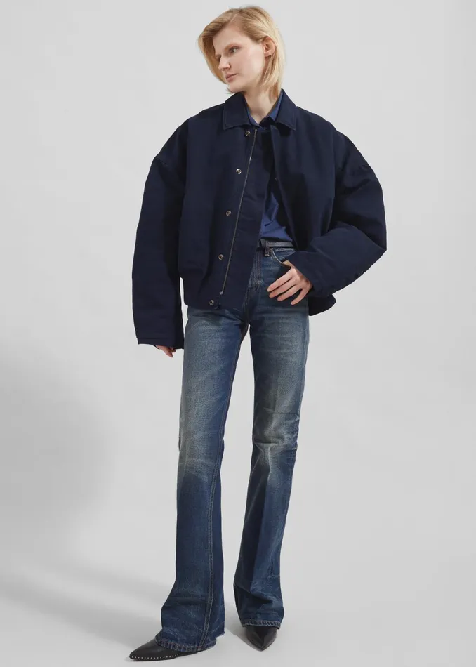 The Frankie Shop Outerwear Women Jw Anderson Blouson 8211 Navy