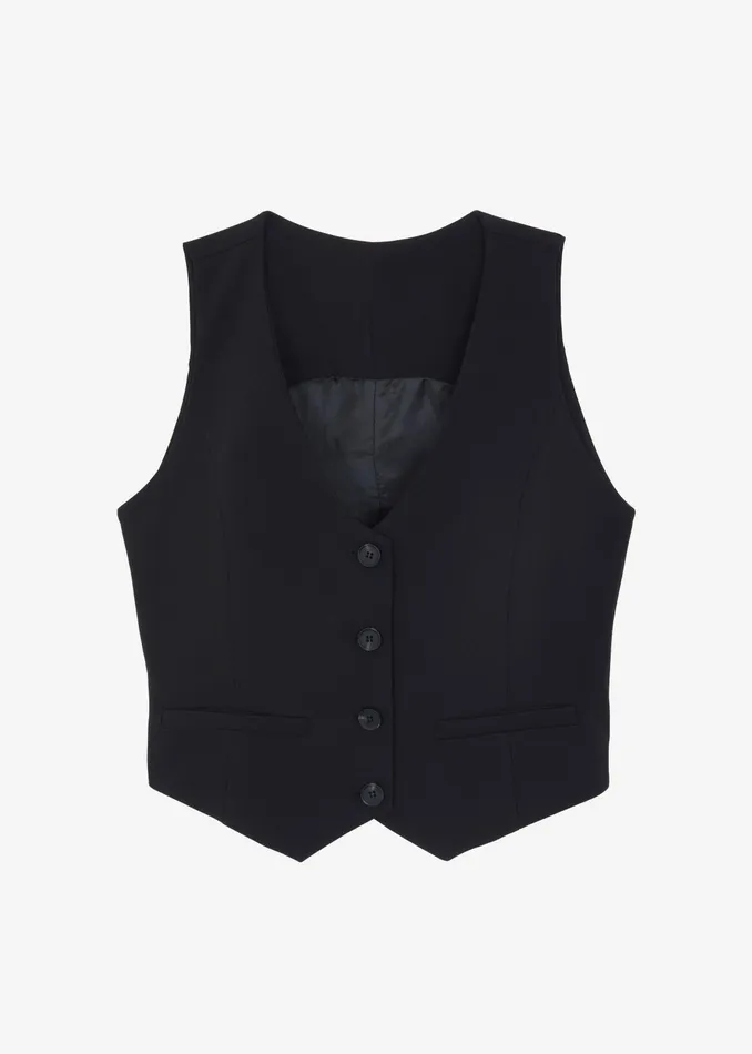 The Frankie Shop Outerwear Women Lillian Vest 8211 Black