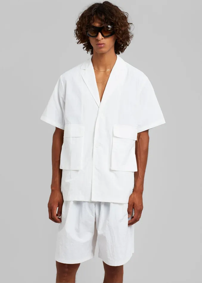 The Frankie Shop Tops Men Axel Shirt 8211 White