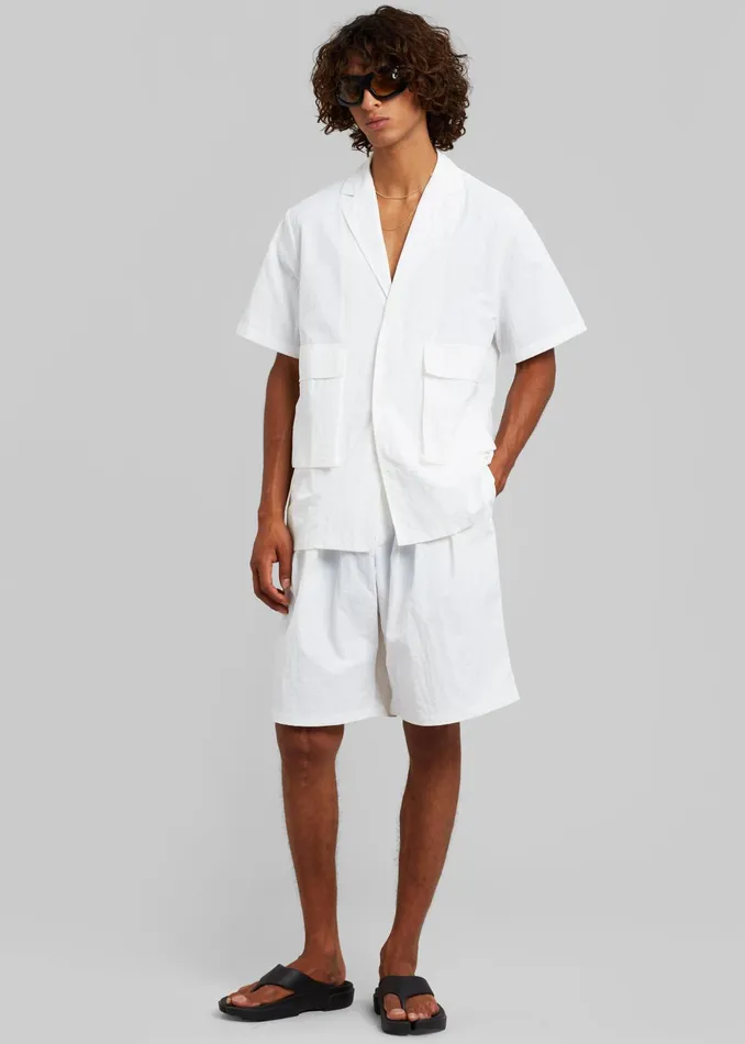 The Frankie Shop Tops Men Axel Shirt 8211 White
