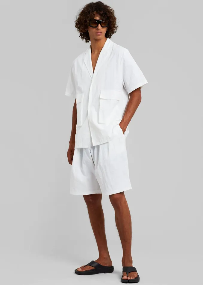 The Frankie Shop Tops Men Axel Shirt 8211 White